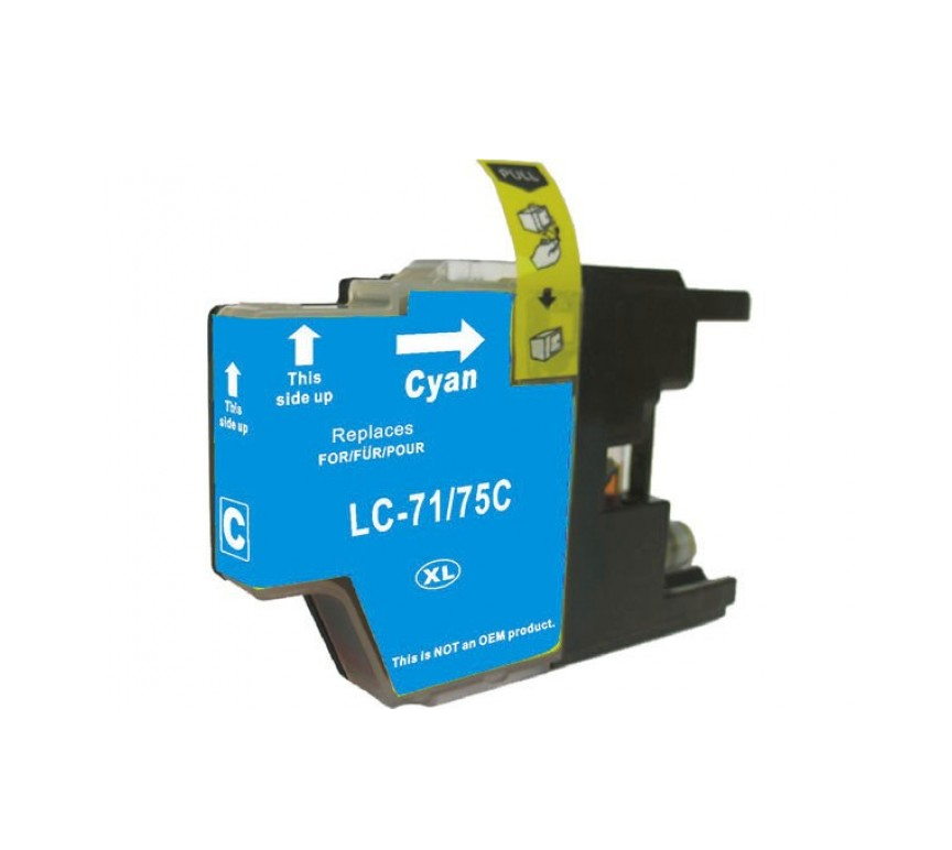 Brother LC75XL Cyan Generic Ink (LC75C) Brother LC75XL Cyan Generic Ink (LC75C)