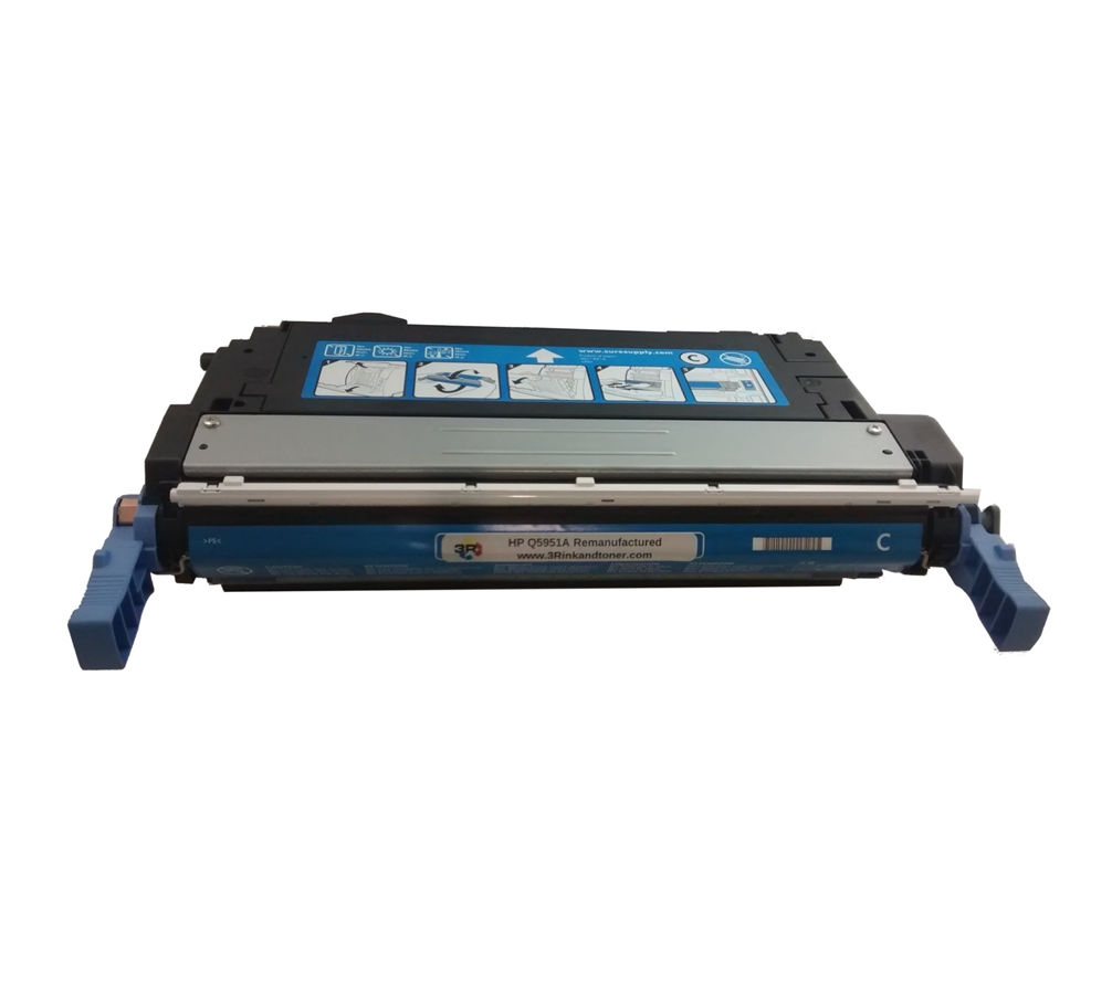 HP 643A Cyan Generic Toner (Q5951A) HP 643A Cyan Generic Toner (Q5951A)