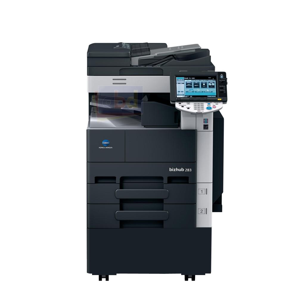 Konica Minolta Bizhub 283 Mono Black Refurbished Multifunction Copier Konica Minolta Bizhub 283 Mono Black Refurbished Multifunction Copier