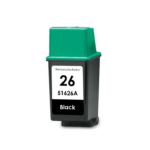 HP 26 Black Generic Ink Cartridge (51626A)