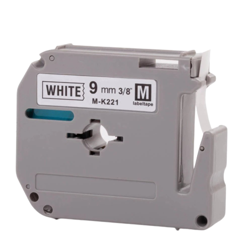 Brother M-K221 Label Tape M/MK Brother M-K221 Label Tape M/MK
