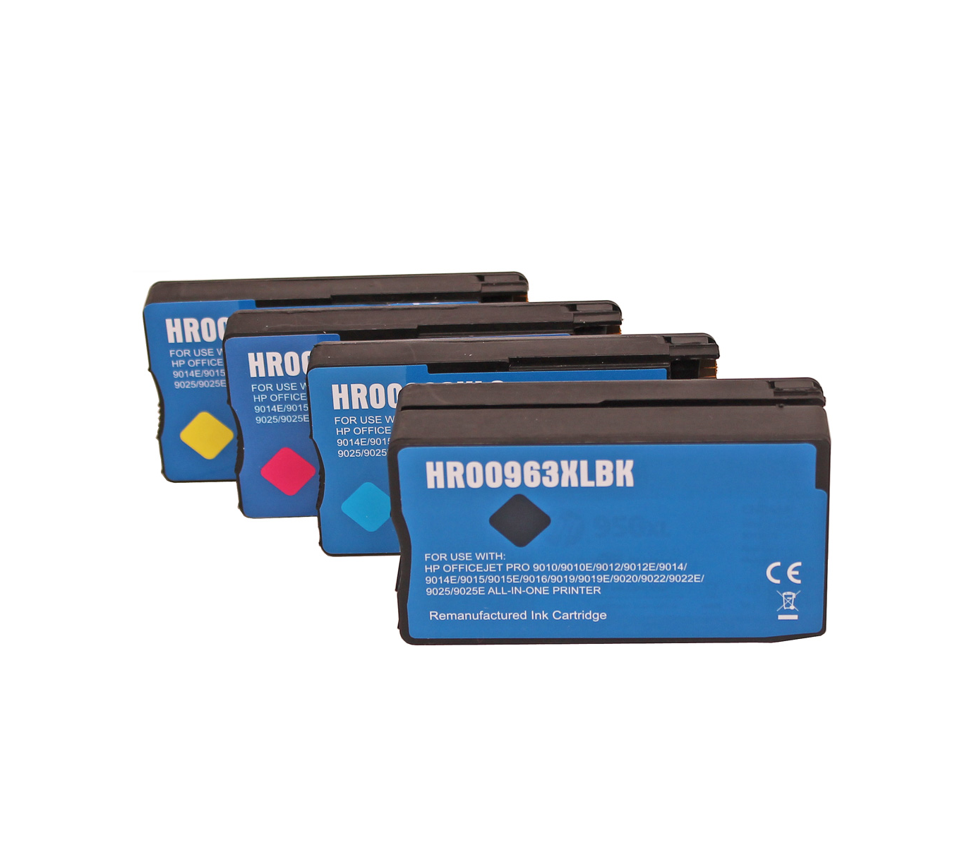 HP 963XL B/C/M/Y Generic Cartridges HP 963XL B/C/M/Y Generic Cartridges