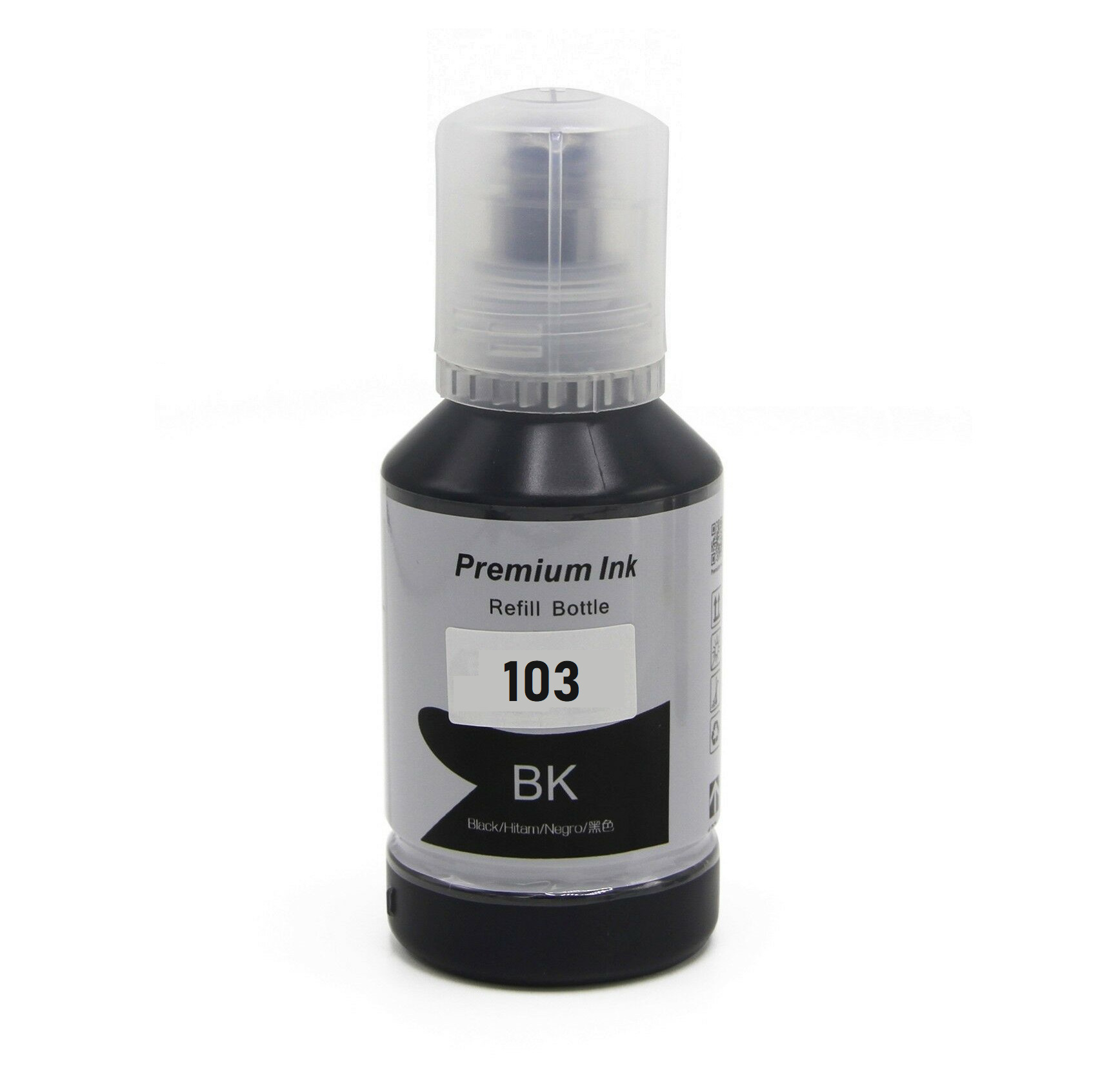 Epson 103 Black Generic Ink Bottle Epson 103 Black Generic Ink Bottle