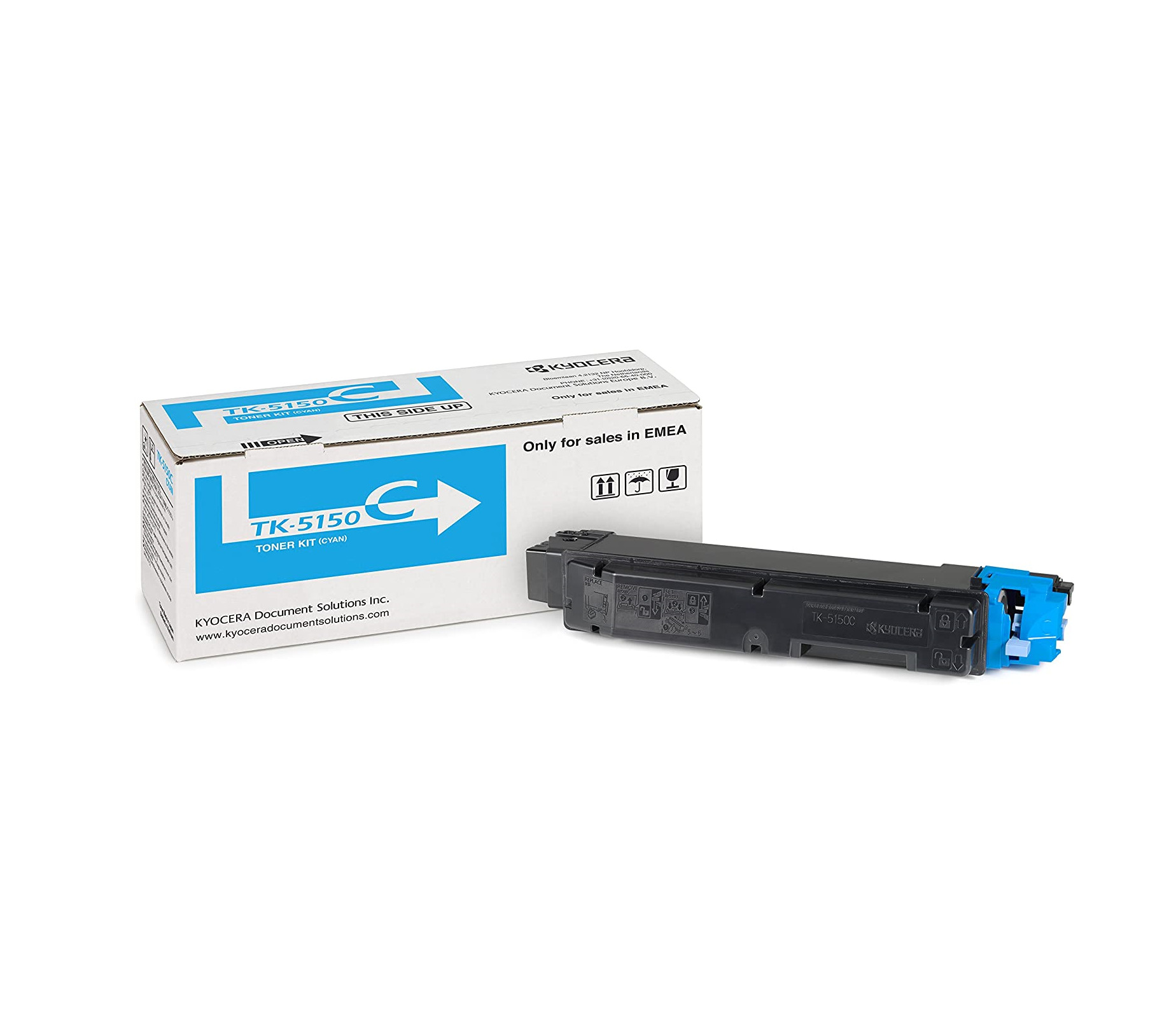 Kyocera TK 5150 Cyan Generic Cartridge Kyocera TK 5150 Cyan Generic Cartridge