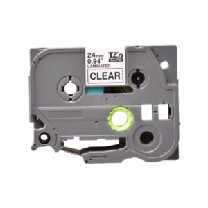 Brother TZE-151 Compatible Label Tape (Black on Clear)