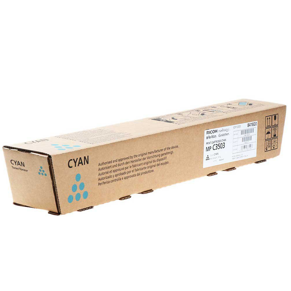Ricoh MP-C3503/MP-C3003 Cyan Original Toner Ricoh MP-C3503/MP-C3003 Cyan Original Toner
