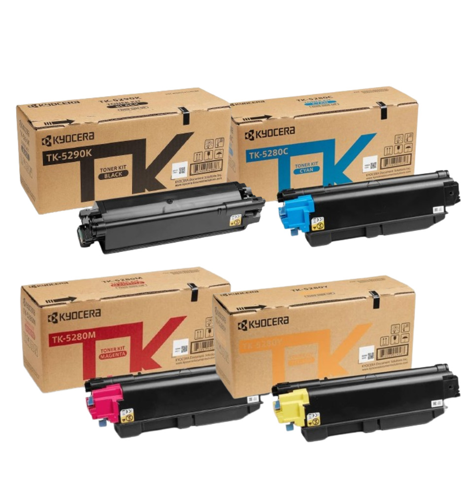 Kyocera TK 5290 B/C/M/Y Premium Generic Toners Kyocera TK 5290 B/C/M/Y Premium Generic Toners