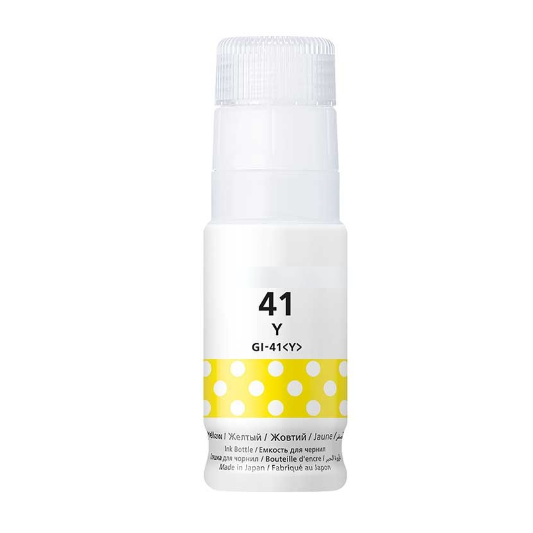 Canon GI-41 Yellow Generic Ink Bottle Canon GI-41 Yellow Generic Ink Bottle