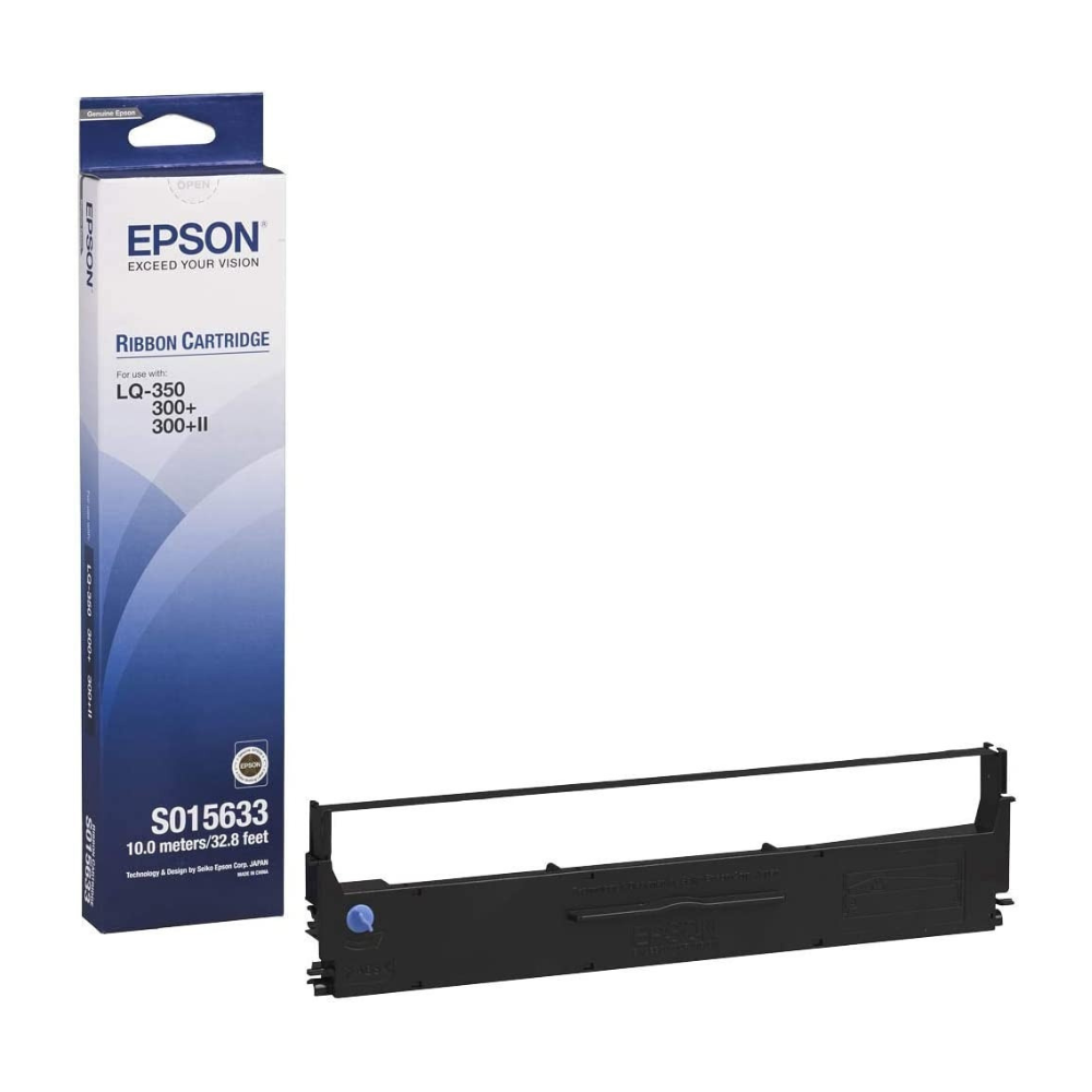 Epson S015633 Black Ribbon Cartridge Epson S015633 Black Ribbon Cartridge