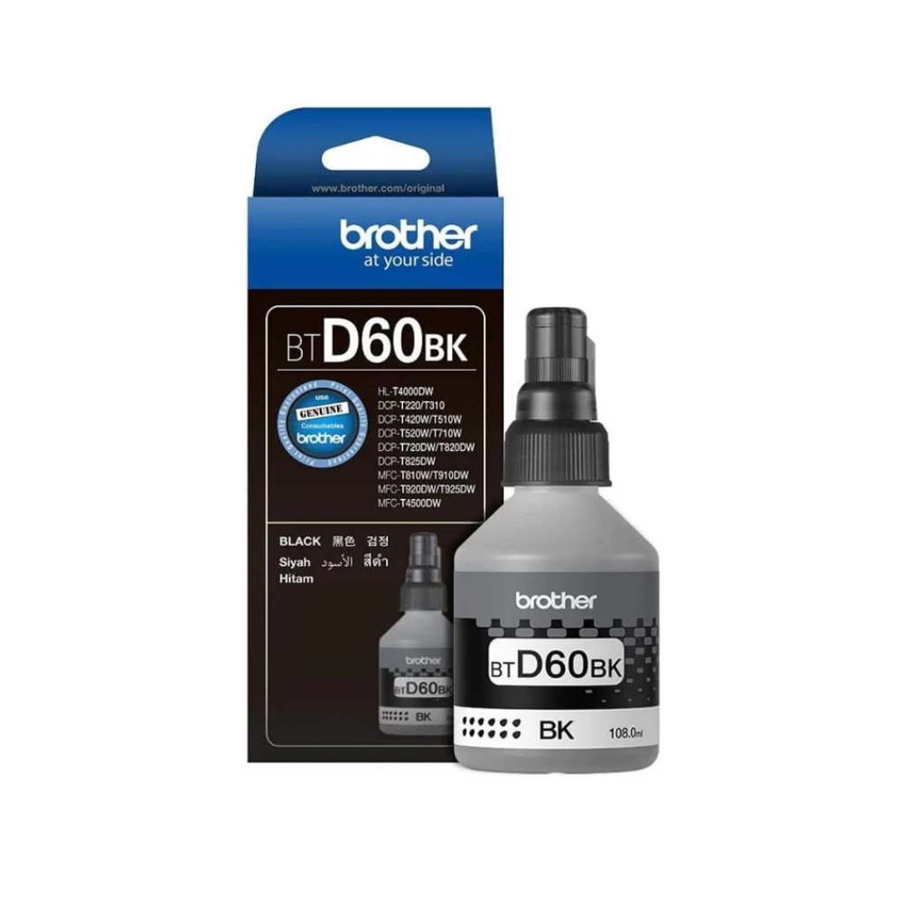 Brother BTD-60 Black Original Ink (BTD60BK) Brother BTD-60 Black Original Ink (BTD60BK)