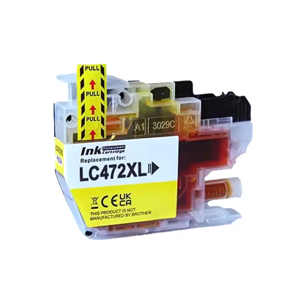 Brother LC472XL High Yield Yellow Generic Ink Brother LC472XL High Yield Yellow Generic Ink