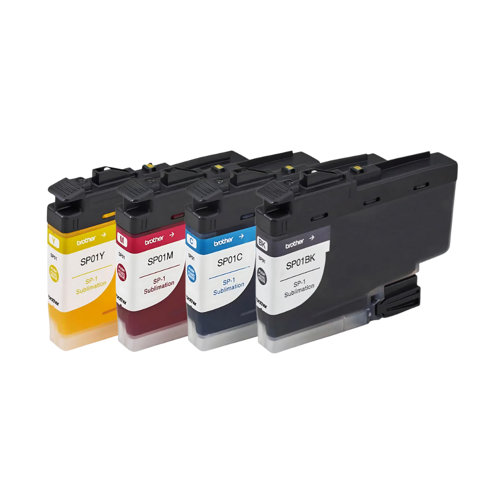 Brother SP-01 BK/C/M/Y Black Sublimation Ink *Value Pack* Brother SP-01 BK/C/M/Y Black Sublimation Ink *Value Pack*