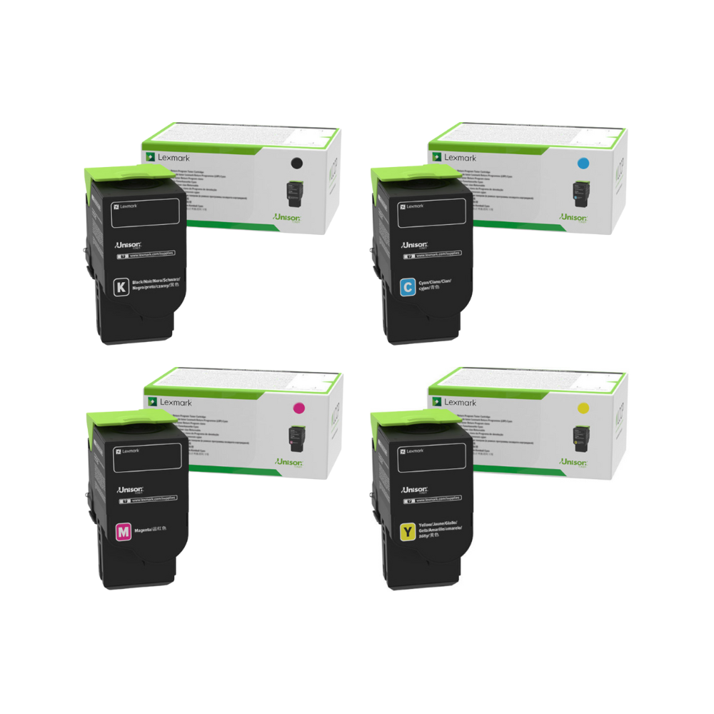 Lexmark 24B7185/2/3/4 Original Toner Cartridge *Value Pack* Lexmark 24B7185/2/3/4 Original Toner Cartridge *Value Pack*