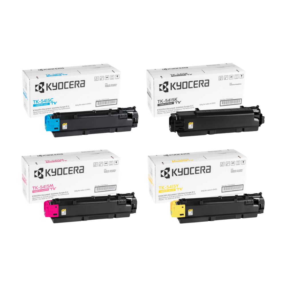Kyocera TK-5415 B/C/M/Y Premium Generic Toners *Value Pack* Kyocera TK-5415 B/C/M/Y Premium Generic Toners *Value Pack*