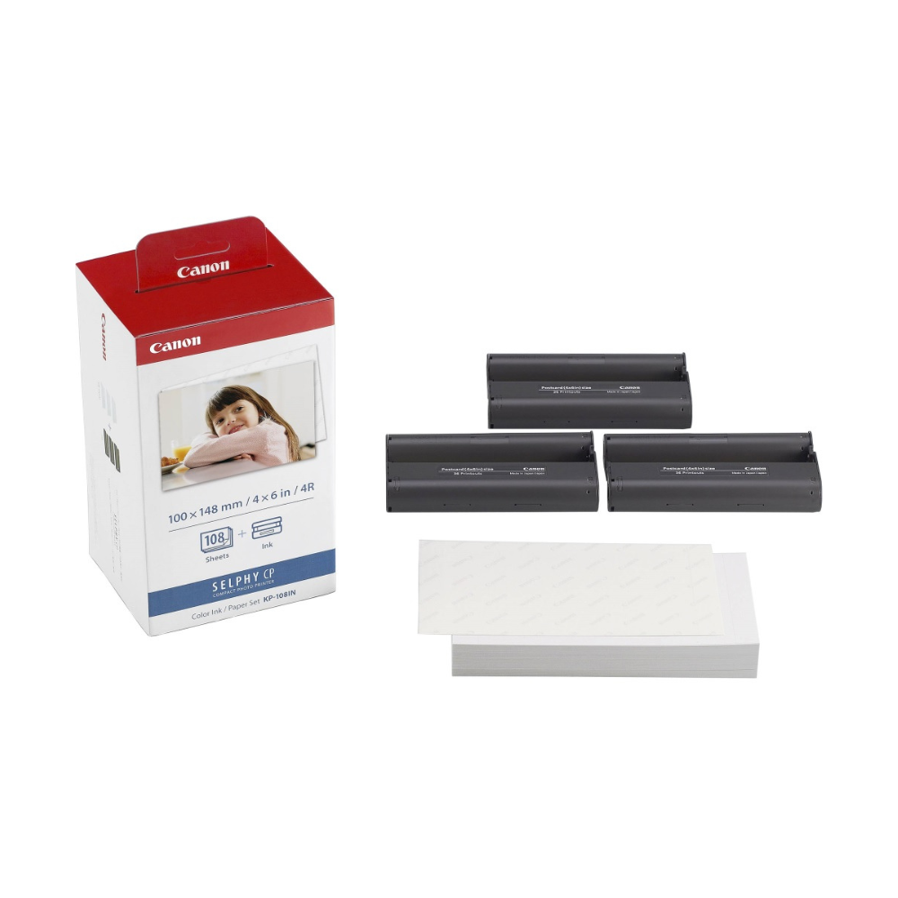 Canon KP-108IP Colour Ink and Paper Set Canon KP-108IP Colour Ink and Paper Set
